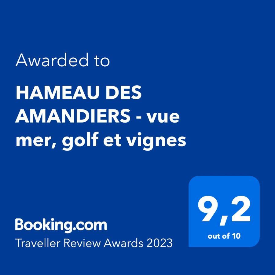 Hameau Des Amandiers - Vue Mer, Golf Et Vignes Daire Saint-Cyr-sur-Mer Dış mekan fotoğraf